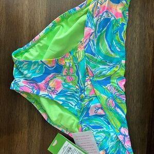 Lilly Pulitzer Bennet Blue Swim Bottoms